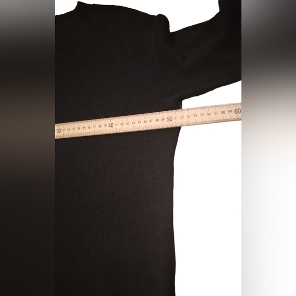 Halogen Tie Bell Sleeve Women Wool Blend Sweater Black Size Small P | Nordstrom. - Picture 10 of 12